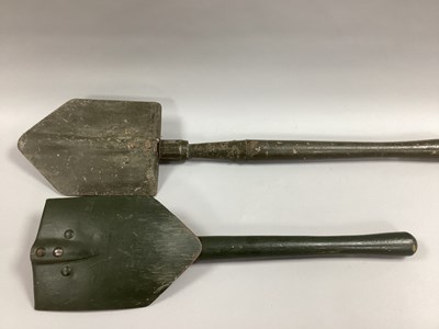 Lot 735 - Two Austrian Army Folding Entrenching Shovels.