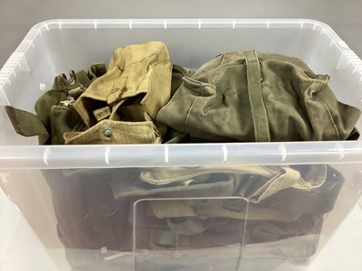 Lot 730 - Selection Of British Army Kitbags And Webbing,...