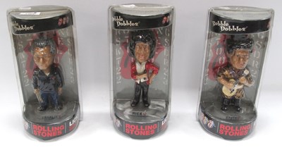 Lot 1385 - The Rolling Stones Bobblehead Doll Figures -...
