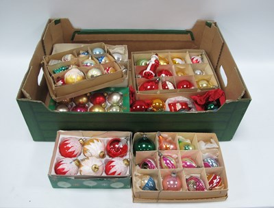 Lot 1467 - Vintage Christmas Decorations:- One Box.