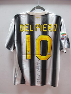 Lot 321 - Alessandro Del Piero, Juventus Number 10 Large...