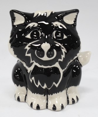 Lot 1272 - Lorna Bailey 'Marvin' the Cat, 10cm high.
