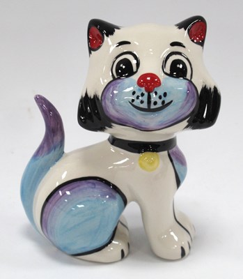 Lot 1279 - Lorna Bailey 'Queenie' the Cat, 13cm high.