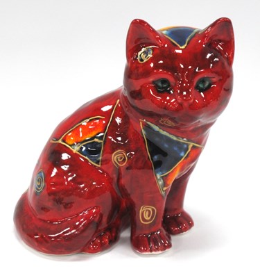Lot 1282 - Anita Harris Model of a Cute Playful Kitten,...