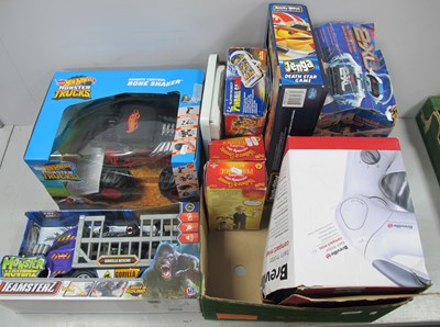 Lot 1067 - Toys - A Hot Wheels Monster Truck RC bone...