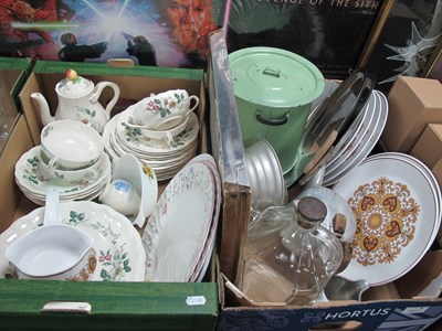 Lot 1017 - Copeland Spode 'Sylvan' Dinner Ware, enamel...