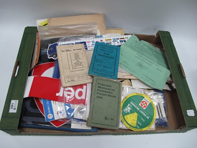 Lot 1403 - Automobile Memorabilia including Fina & Price...