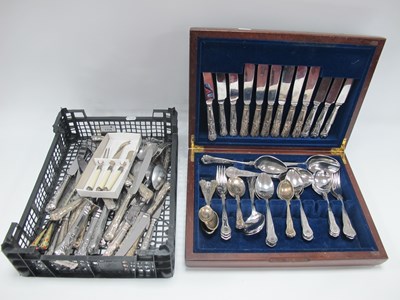 Lot 1114 - King's Pattern 'Stainless Steel' Canteen of...