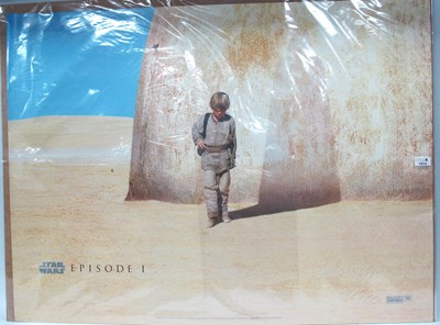 Lot 1013 - Star Wars Episode I Poster, quad size 76cm x...
