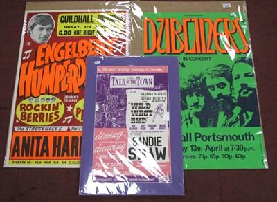 Lot 1494 - The Dubliners in Concert at Portsmouth Poster...