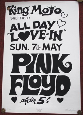 Lot 1392 - King Mojo Sheffield Pink Floyd Poster 76cm x...
