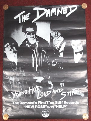 Lot 1380 - The Damned 'Young, Hot, Long and Stiff', Stiff...