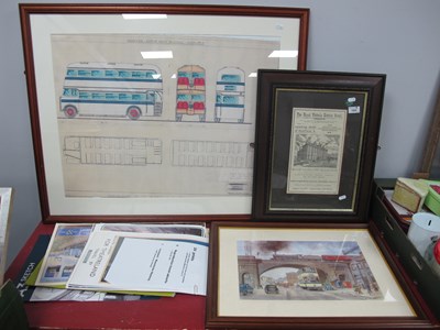 Lot 1053 - J Charlesworth, Busy Street Scene featuring...