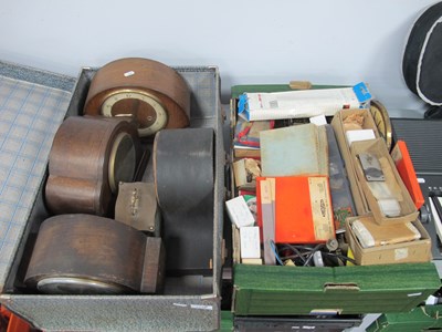 Lot 1138 - Clock Movements, clock parts, springs, screws...