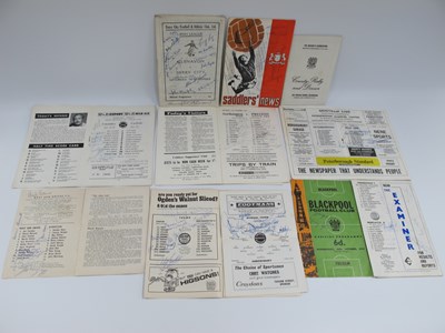 Lot 633 - Autographs, Football Teams and Players Circa...