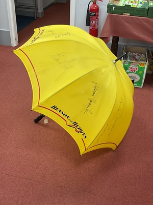 Lot 520 - Golf Autographs - Lyle, Olazabal, Brown,...