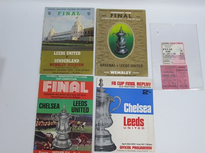 Lot 862 - 1970 FA Cup Final and Final Replay. A ticket...