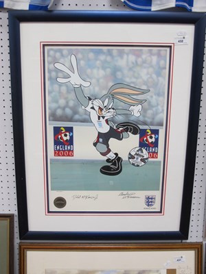 Lot 432 - England 2006 World Cup Bid Ltd Ed Colour Print...