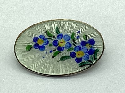 Lot 137 - David Anderson; A Norwegian Guilloche Enamel...