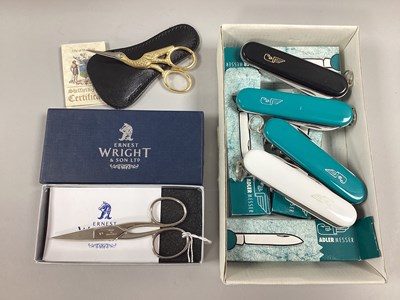 Lot 20 - Adler Messer (Germany) Multi Function Folding...