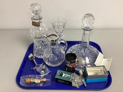 Lot 208 - A Chester Hallmarked Silver Rimmed Jug,...