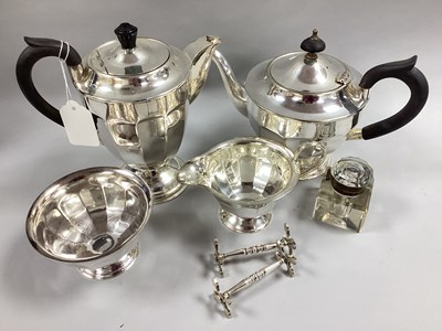 Lot 245 - A Small Collection of Platedware, to include a...
