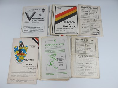 Lot 616 - Rugby League - Liverpool City homes (x 10)...