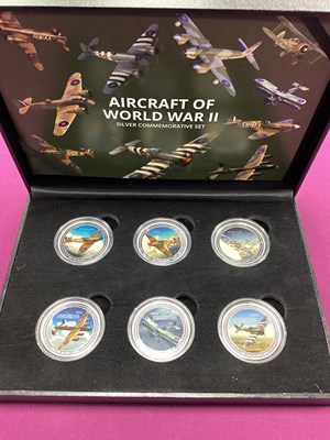Lot 661 - Westminster Aircraft Of World War II Six Coin...