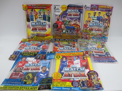 Lot 640 - Seven Topps Match Attax Unopened Starter Packs...