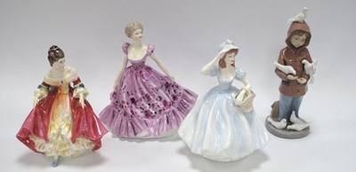 Lot 1232 - Coalport Ladies of Fashion Figurines 'Spring...