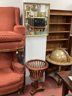 Lot 1524 - Regency Style Hardwood Basket on Carved...
