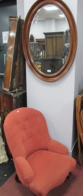 Lot 1143 - Early XX Century Nursing Chair with turned...