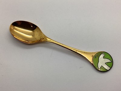 Lot 17 - Robbe & Berking German Collectors Year Spoon,...