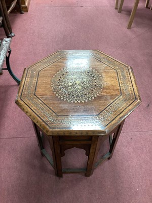 Lot 1547 - Ohri Brothers India, Octagonal topped Hardwood...