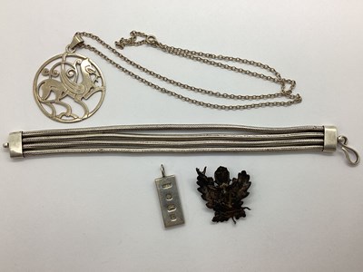 Lot 161 - Shetland; A Scottish Hallmarked Silver...