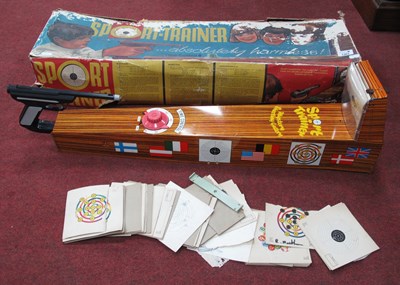Lot 1363 - A Tinplate Shooting Gallery by Technofix of...