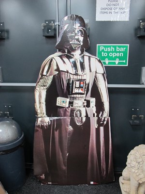 Lot 1011 - A Life-Sized Cardboard Cutout of Star Wars...