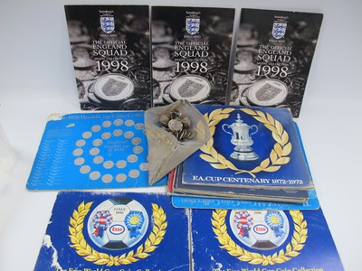 Lot 673 - Football Coin Collections, six F.A. Cup...