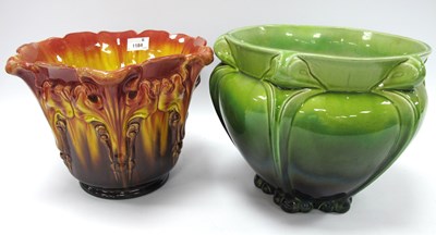 Lot 1184 - An Early XX Century Bretby Pottery Jardiniere,...