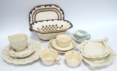 Lot 1196 - A Collection of J T Horton of Filey Creamware...