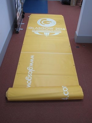 Lot 522 - Commonwealth Games 2014, huge official banner...