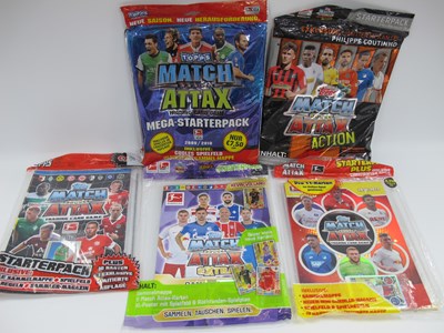 Lot 654 - Match Attax Starter Packs, all German, new and...