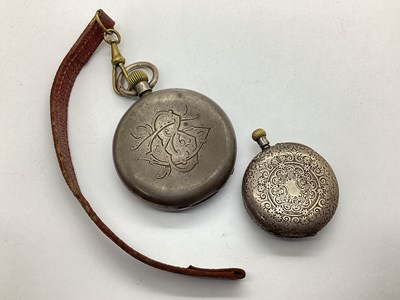 Lot 270 - A Hallmarked Silver Full Hunter Cased Pocket...