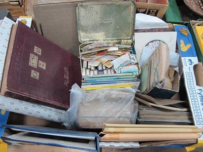 Lot 1110 - Early XX Century Stamp Album Sparsely Filled,...