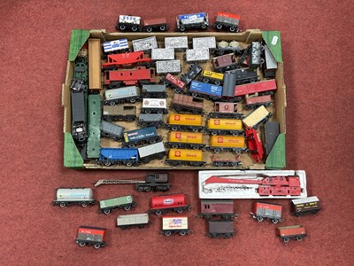 Lot 545 - Sixty Plus 'OO' Gauge/4mm Unboxed Four Wheel...