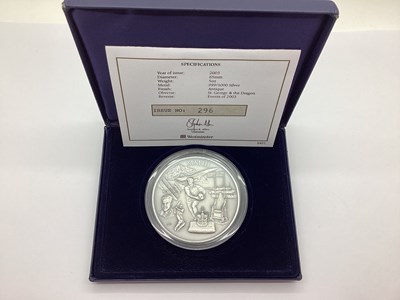 Lot 120 - 2003 Westminster Fine Silver 5oz Annual...