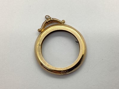 Lot 89 - A Vintage Locket Pendant Mount, (lacking...