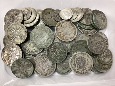 Lot 570 - Collection Of GB Pre 1947 Silver Coins,...