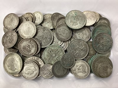 Lot 599 - Collection Of GB Pre 1947 Silver Coins,...