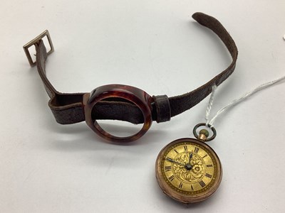 Lot 267 - A Highly Decorative Openface Ladies Fob Watch,...